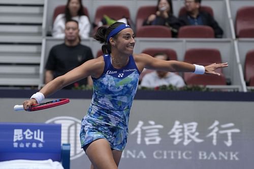 Caroline Garcia is the sixth seed at the Zhengzhou Open.