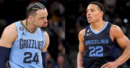 Former Memphis Grizzlies teammates Dillon Brooks and Desmond Bane