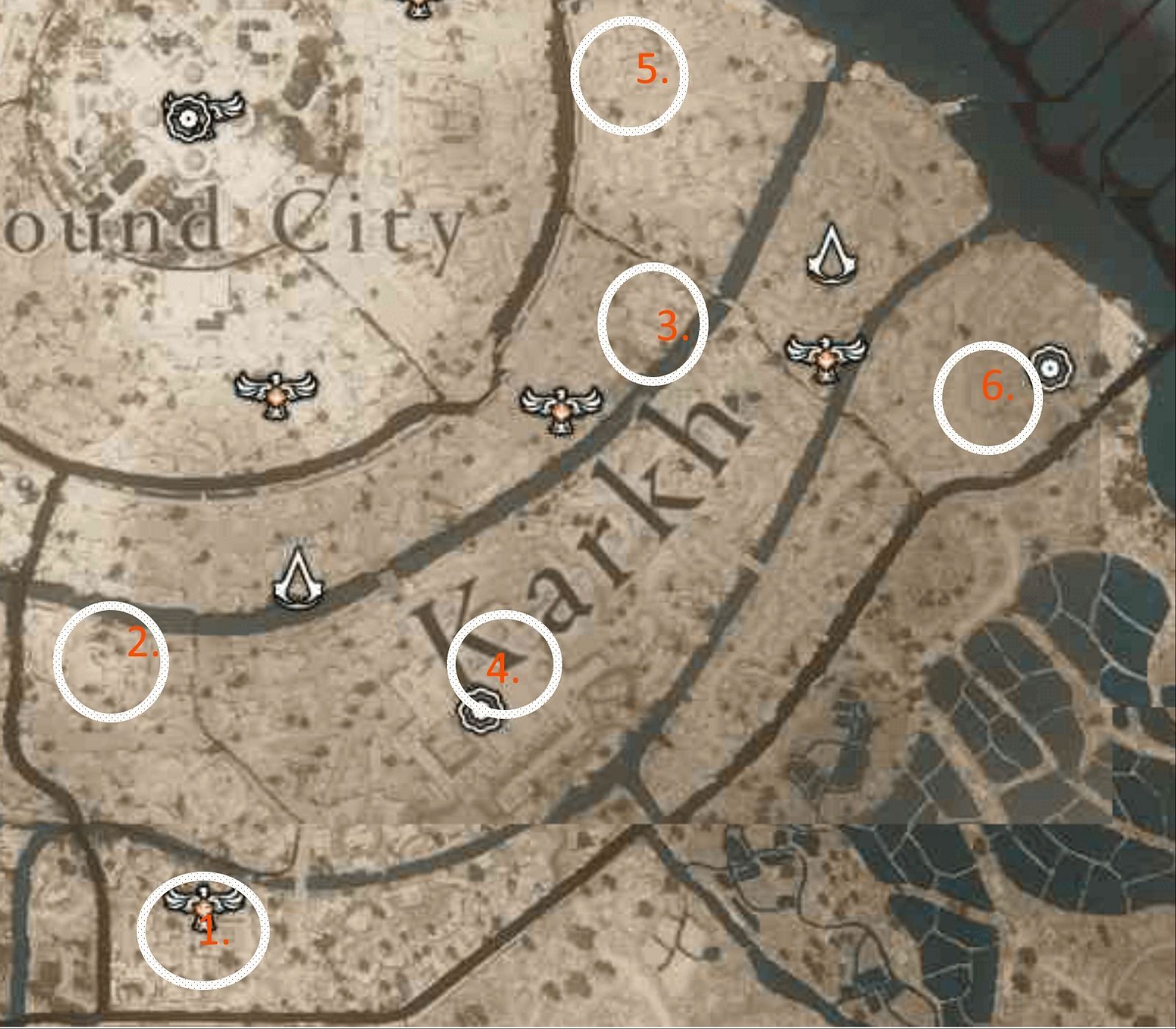 Like previous areas, there are six chests to collect (Image via Ubisoft)