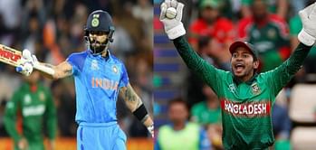 "I never sledge him because he gets pumped up" - Mushfiqur Rahim on Virat Kohli's competitiveness ahead of India-Bangladesh 2023 World Cup clash