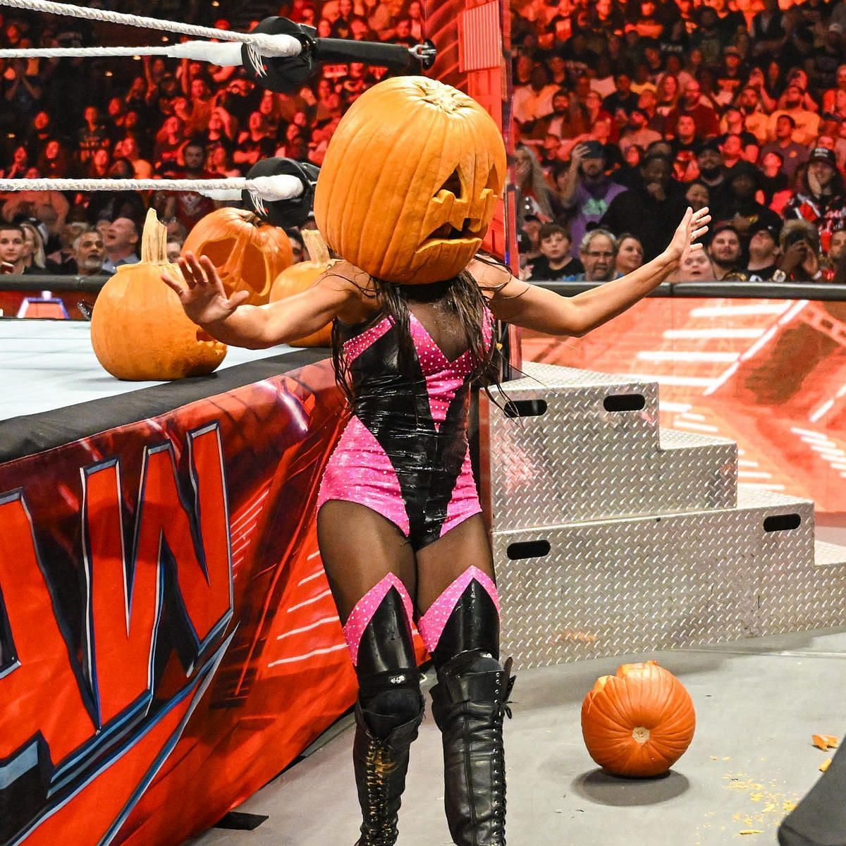 Natalya got her Halloween game spot on