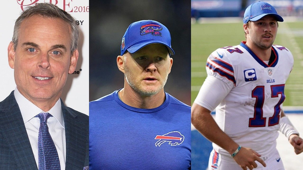 Colin Cowherd is blaming Bills head coach Sean McDermott for wasting Josh Allen