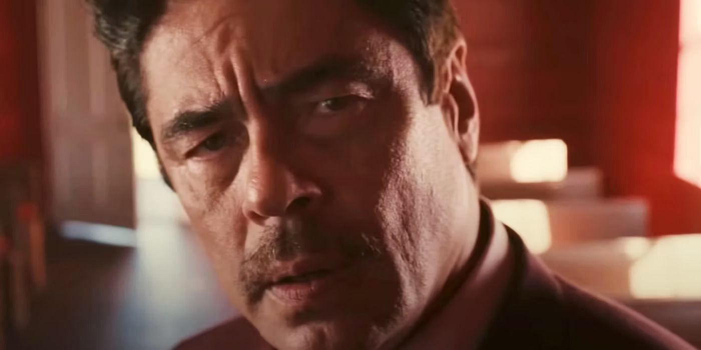 Benicio Del Toro as detective Tom Nichols (Image via Netflix)