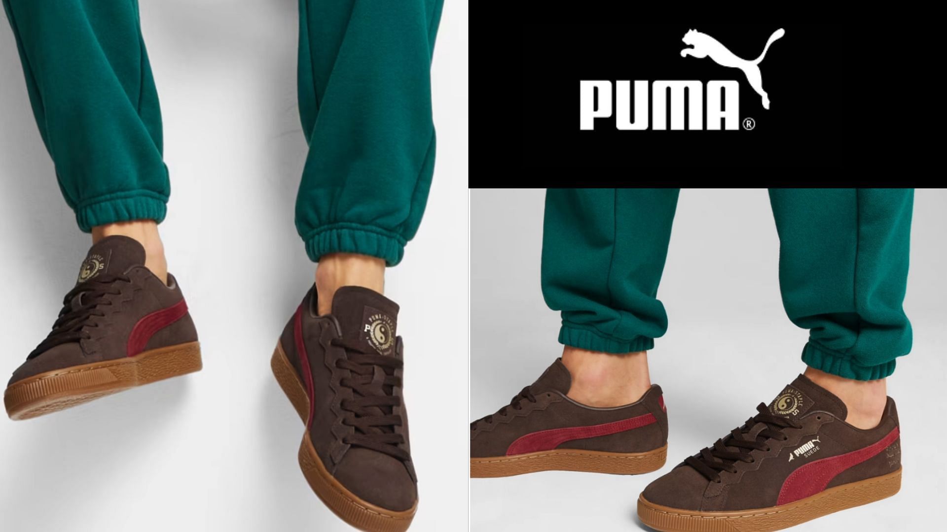 Here&#039;s an on-foot look at the shoes (Image via Puma)