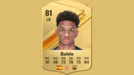 Alejandro Balde in EA FC 24 (Image via EA Sports)