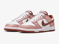 Nike Dunk Low “Red Stardust” sneakers (image via Nike website)