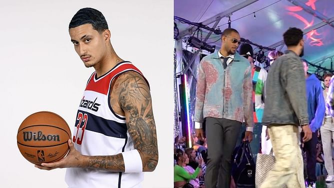 "20 win season loading" - Kyle Kuzma & other Wizards flex drip on run-walk, fans ridicule their fashion