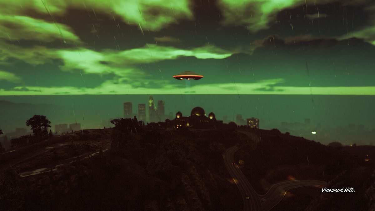 GTA Online UFO map locations (October 27, 2023)