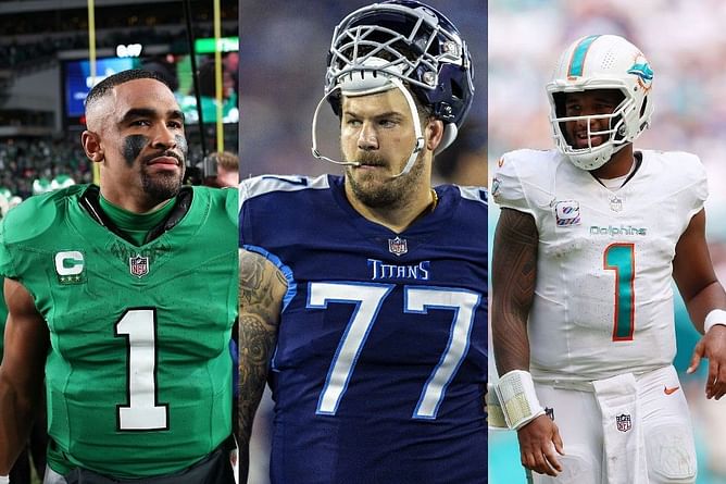 Taylor Lewan sounds "fraud alert" for Miami's lackluster defense against Eagles