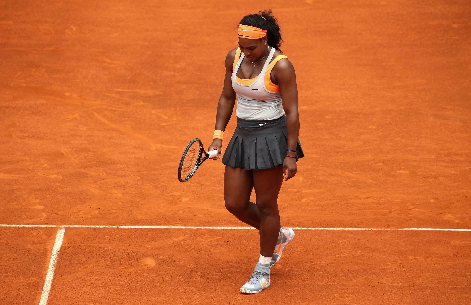 Serena Williams at the 2015 Madrid Open