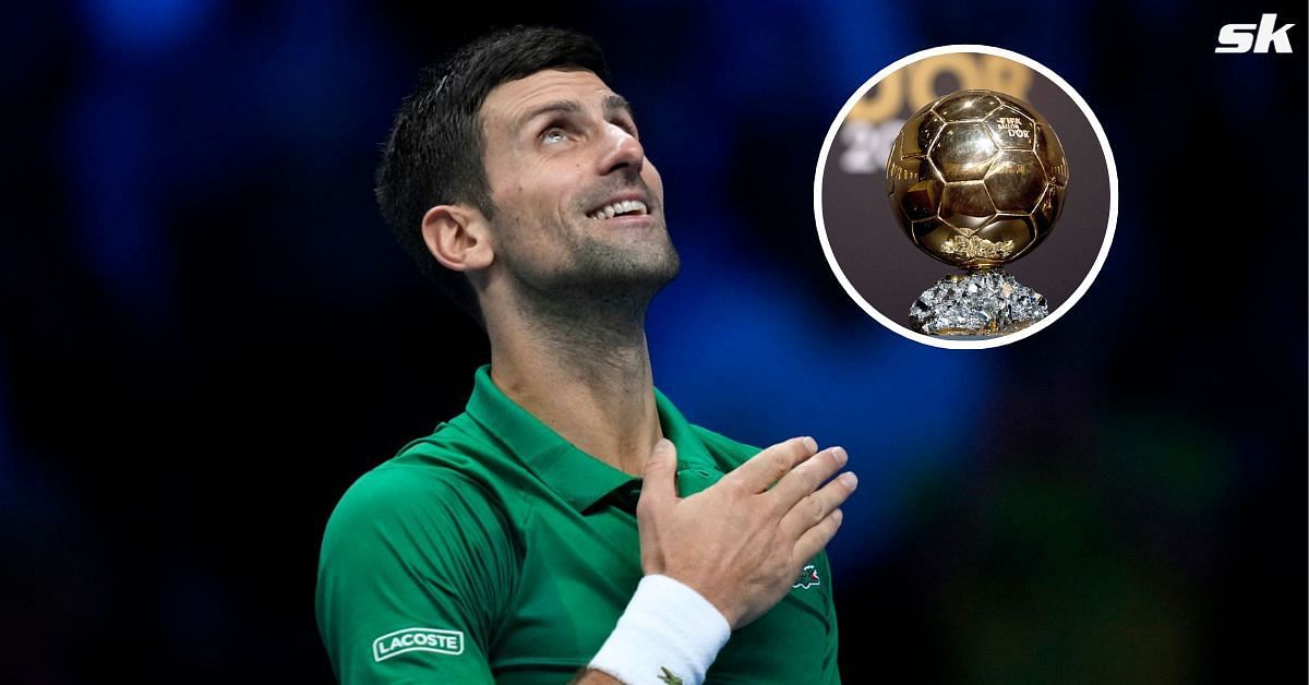 World No. 1 tennis player Novak Djokovic
