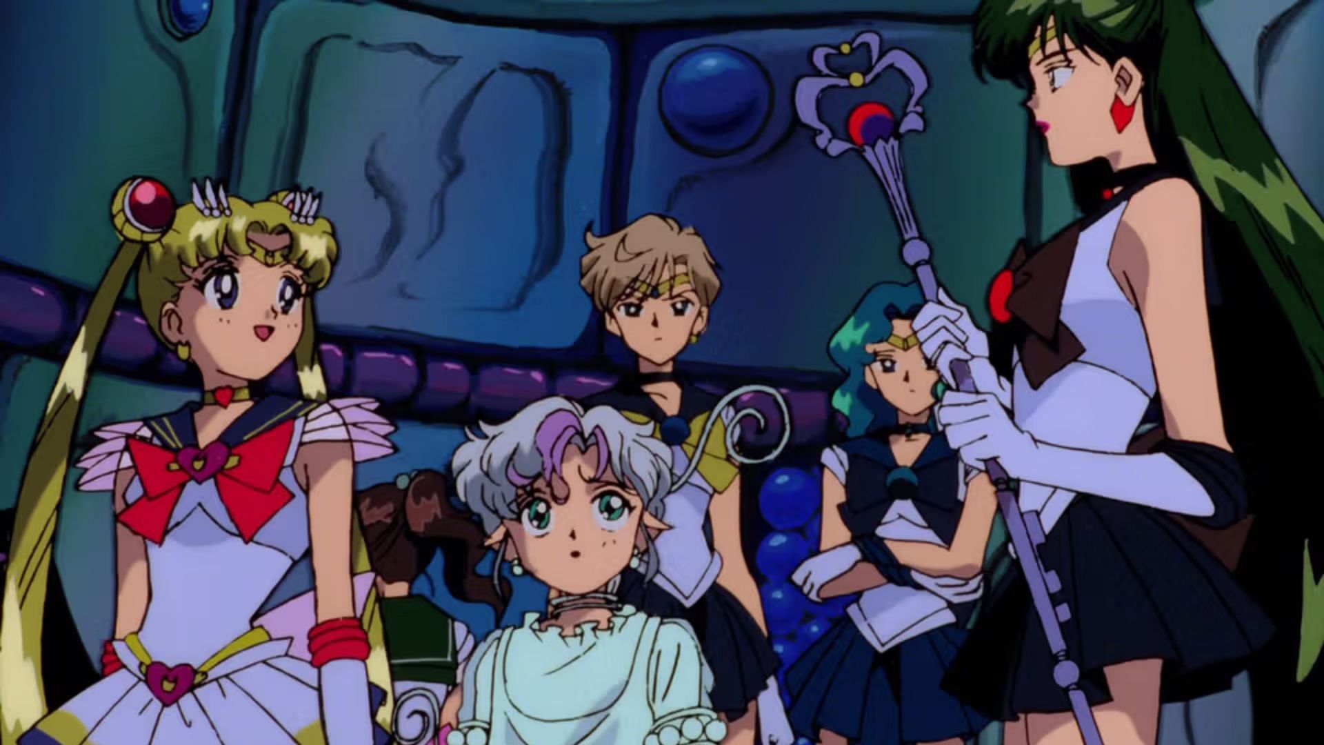 The cast of the Sailor Moon series as shown in anime (Image via Studio Toei Animation)