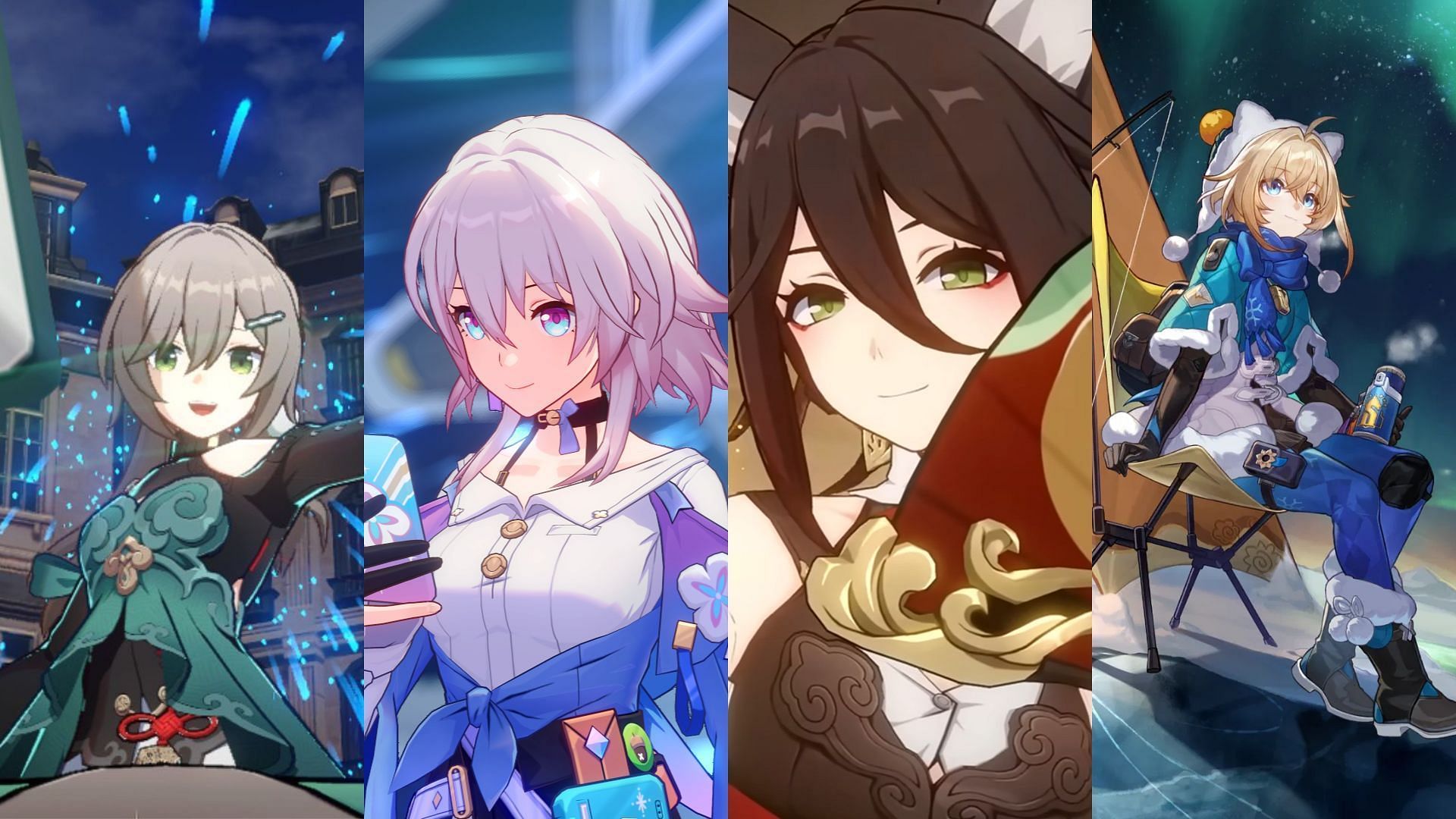 The best four-star team in Honkai Star Rail version 1.4 (Image via HoYoverse)