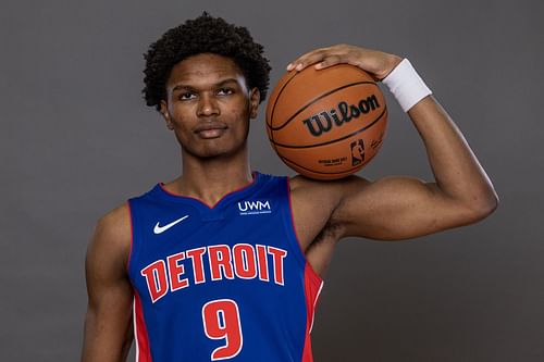 Detroit Pistons rookie Ausar Thompson