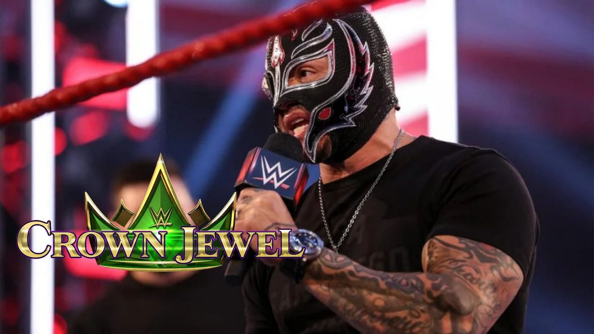 Is Rey Mysterio flying to Saudi Arabia to defend his title?