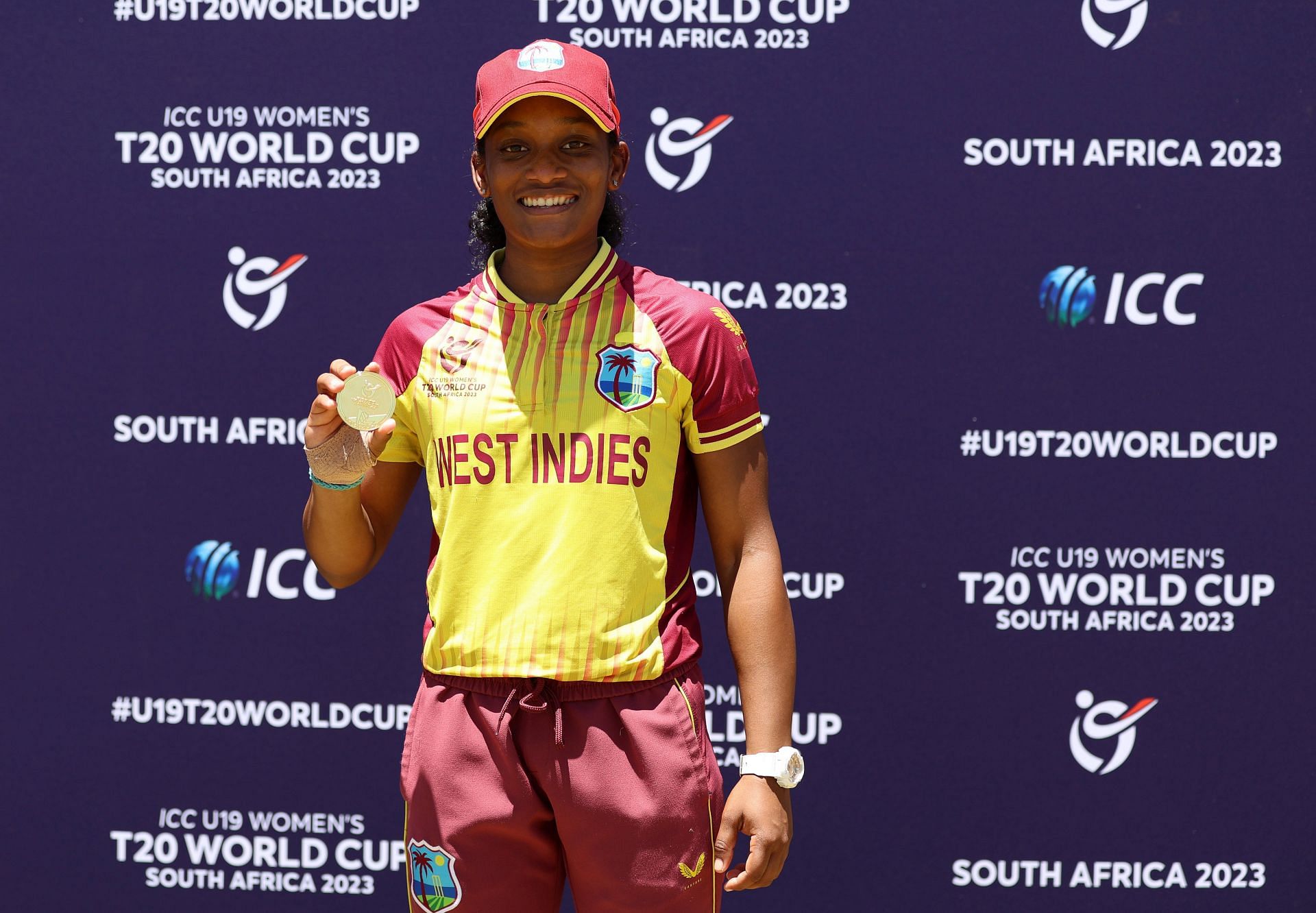 Zaida James represents West Indies A Women (Image Courtesy: West Indies Cricket)