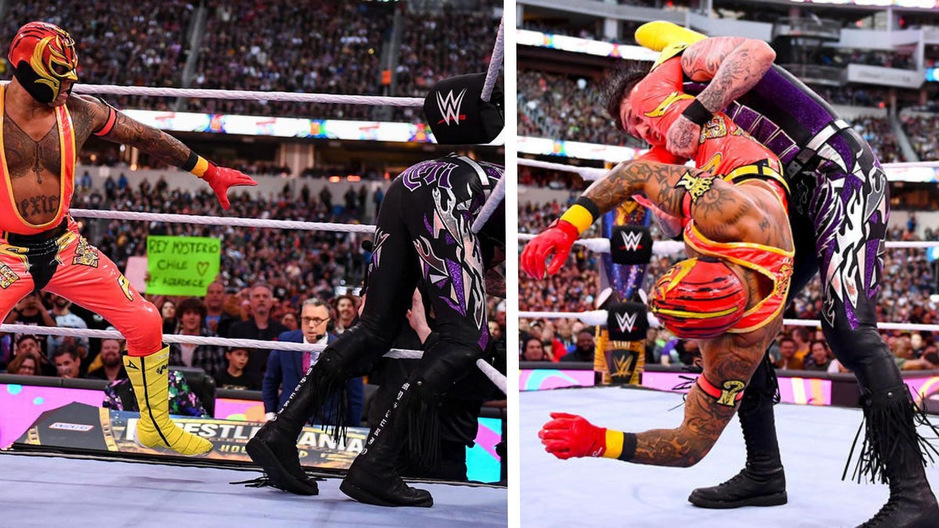 The Mysterios at WrestleMania 39