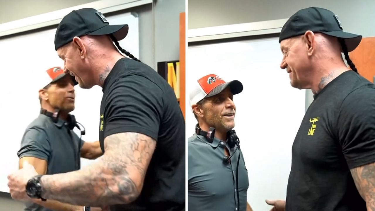 Shawn Michaels and The Undertaker reunite!
