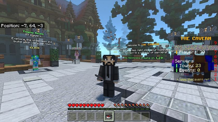 Screenshot of minecraft earth multiplayer