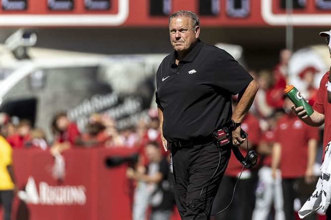 Is Sam Pittman on the Coaches' hot seat? Exploring Arkansas HC's contract extension terms in wake of dismal 2-5 record going into Week 8