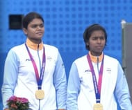 Jyothi (left) and Aditi, Image Courtesy- Twitter