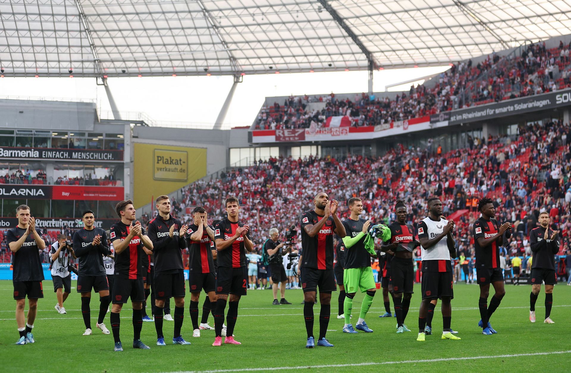 Bayer 04 Leverkusen v 1. Football Club K&ouml;ln - Bundesliga