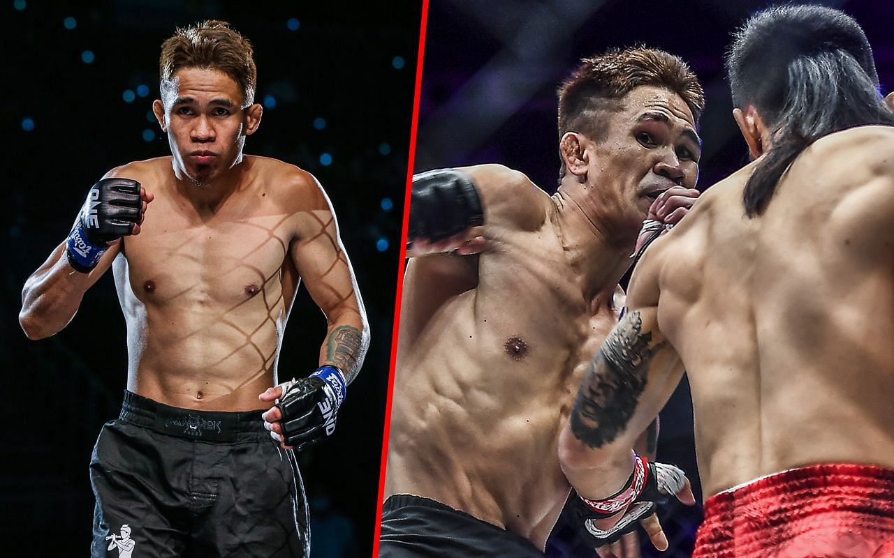 Jeremy Miado (L) vs. Lito Adiwang | Photo credit: ONE Championship