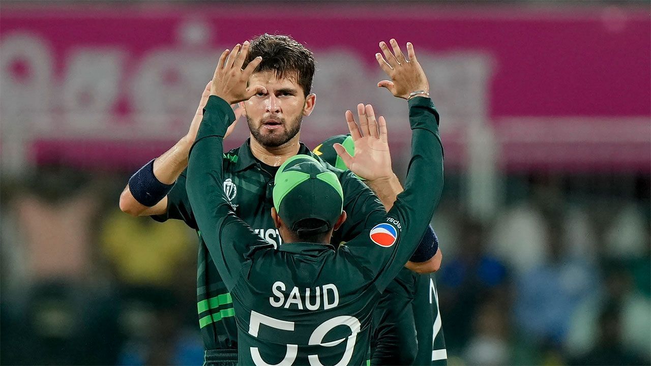 Shaheen Shah Afridi took 3 wickets. (Image Credits: Twitter)