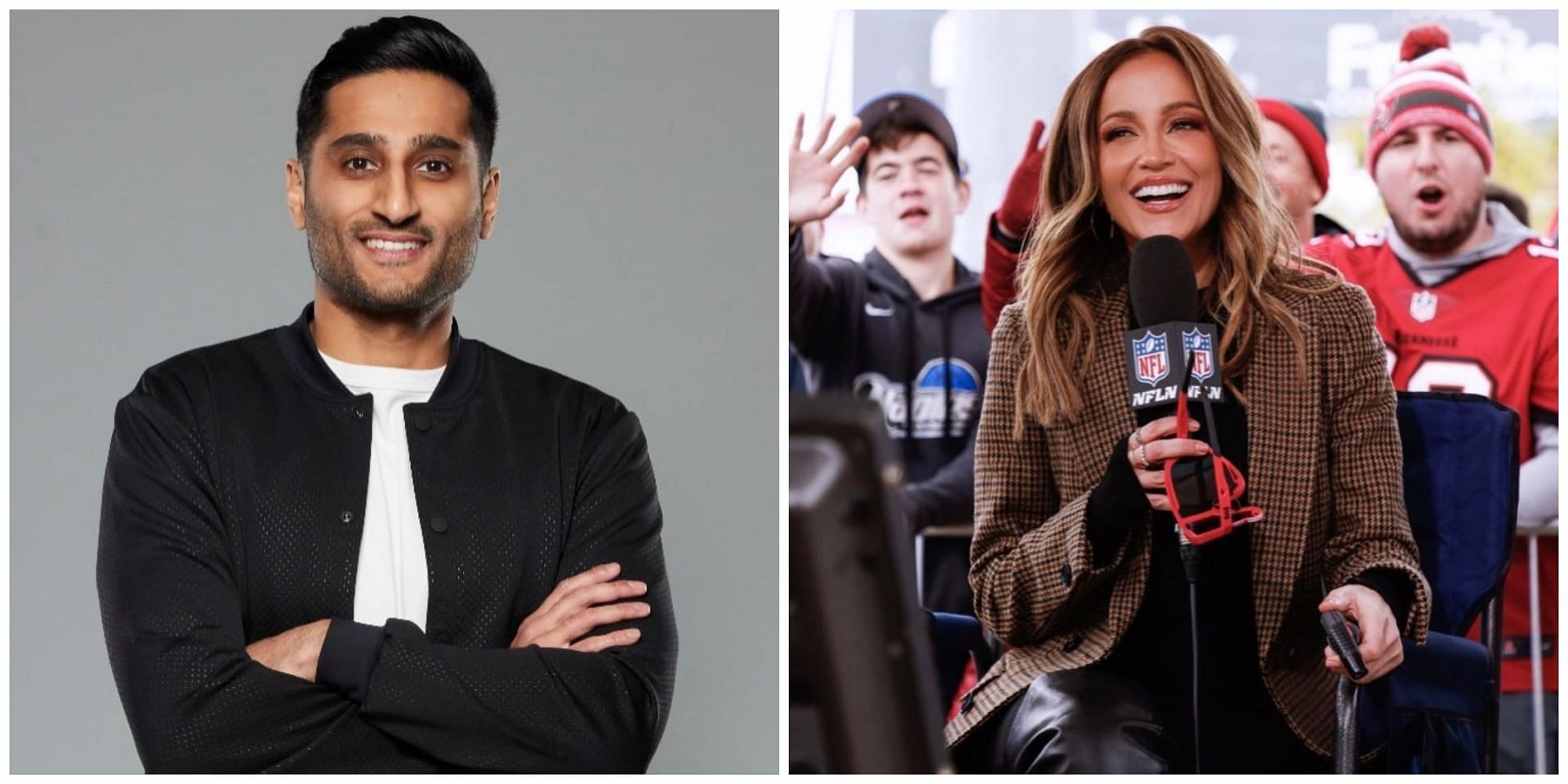 Shams Charania and Kay Adams flirt on live tv and ends up getting phone taken from the NBA Insider