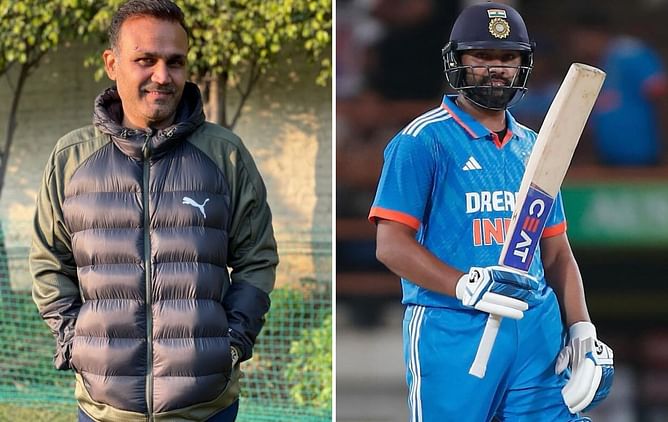 "Pitch will be prepared according to India" - Virender Sehwag claims ICC will help Rohit Sharma and Co. in World Cup 2023