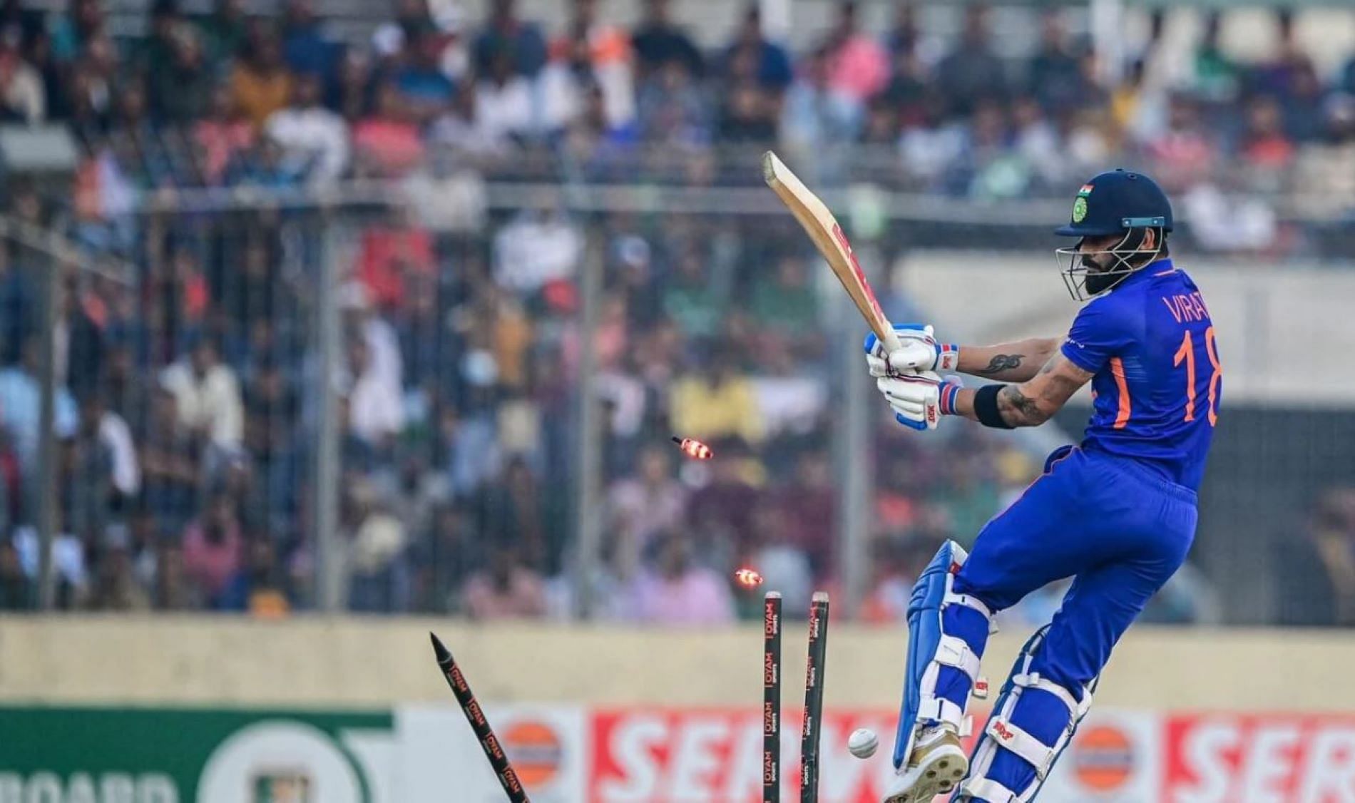 Virat Kohli has stood between Bangladesh and victory more often than not