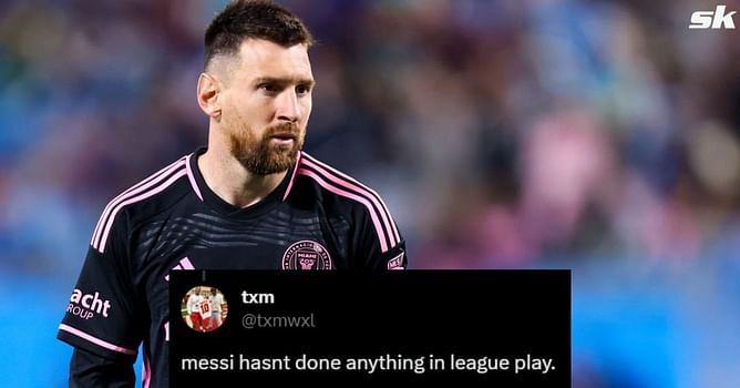 "Hasn't done anything in league", "Joke" - Fans react as Lionel Messi gets nominated for MLS 'Newcomer of the Year' award