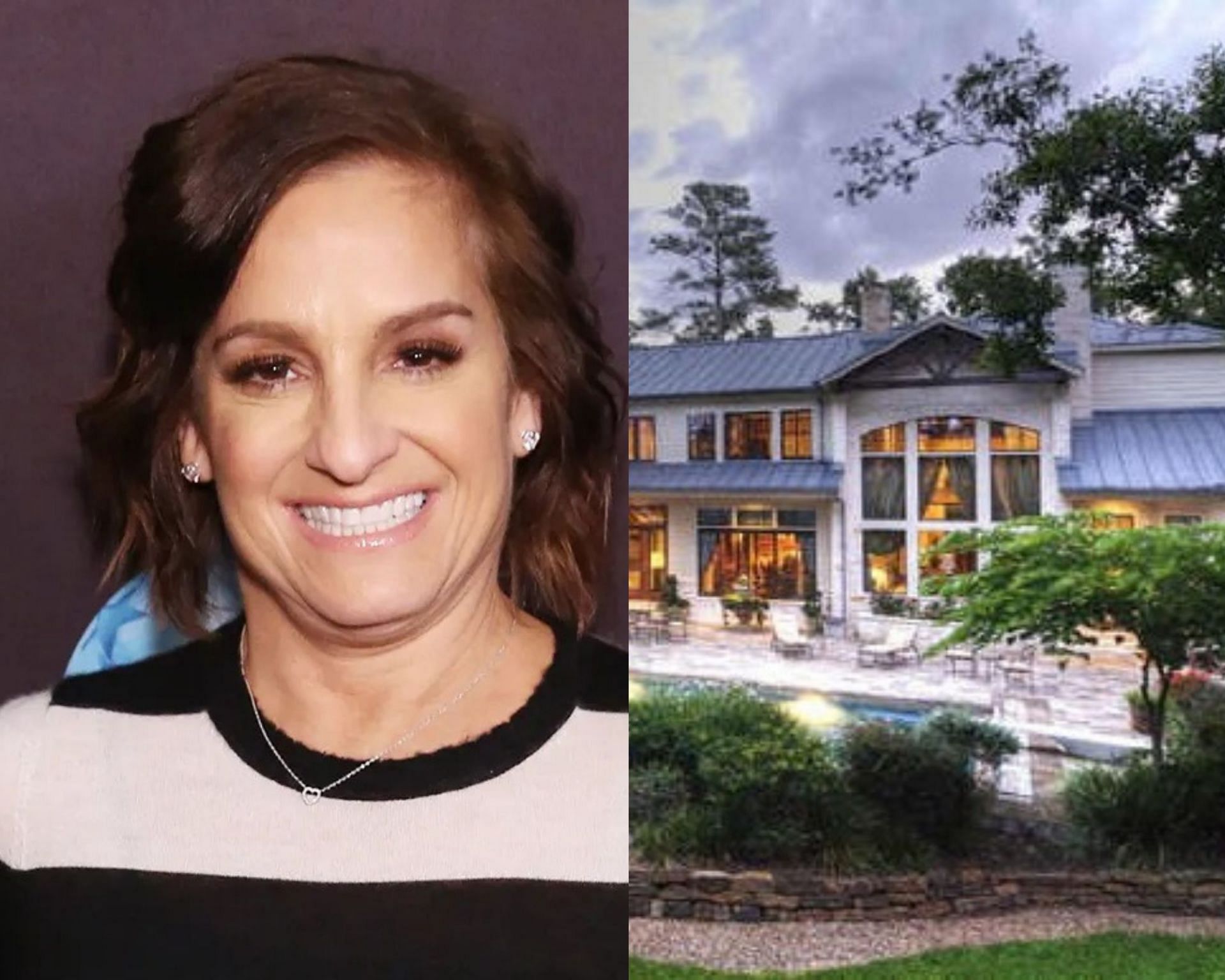 Mary Lou Retton &amp; her Houston house (Mary Pic from Getty Images)