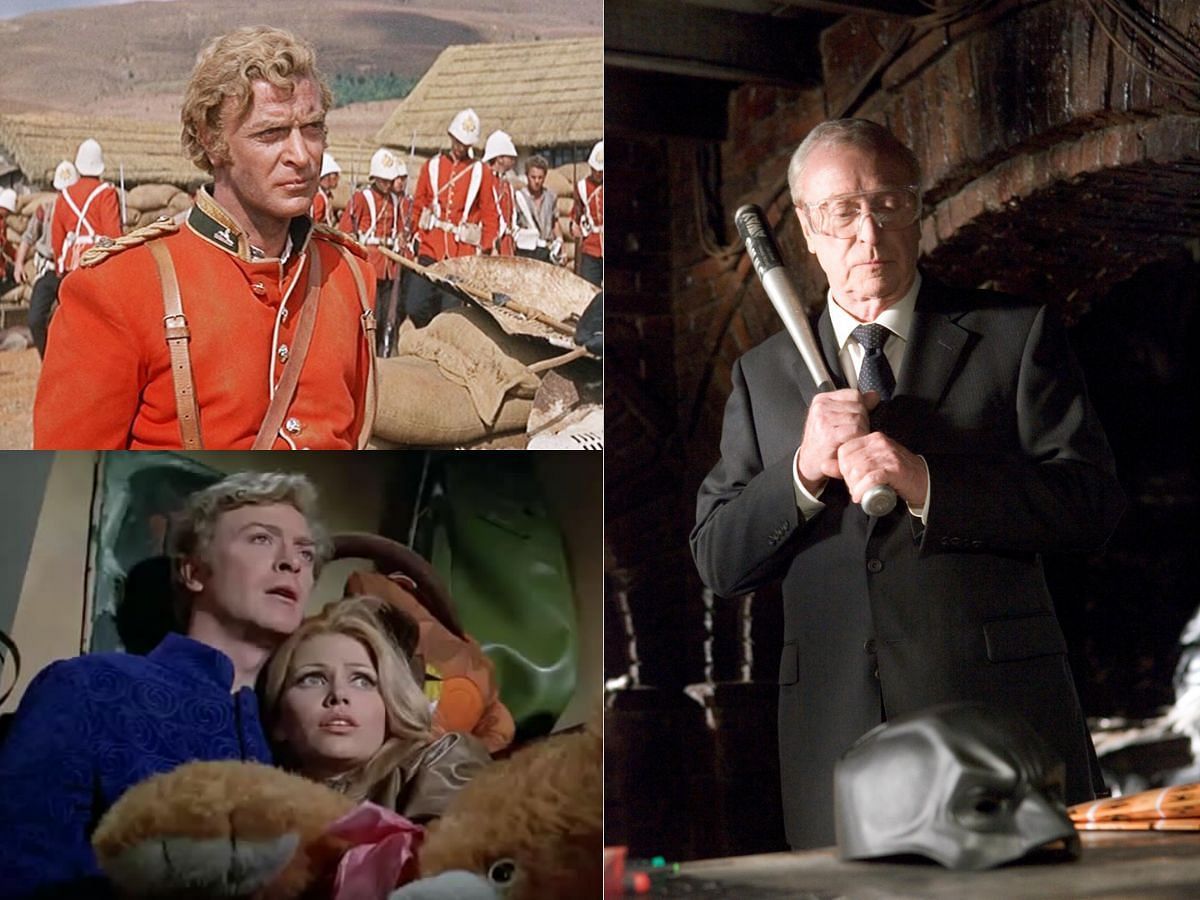 Michael Caine roles 