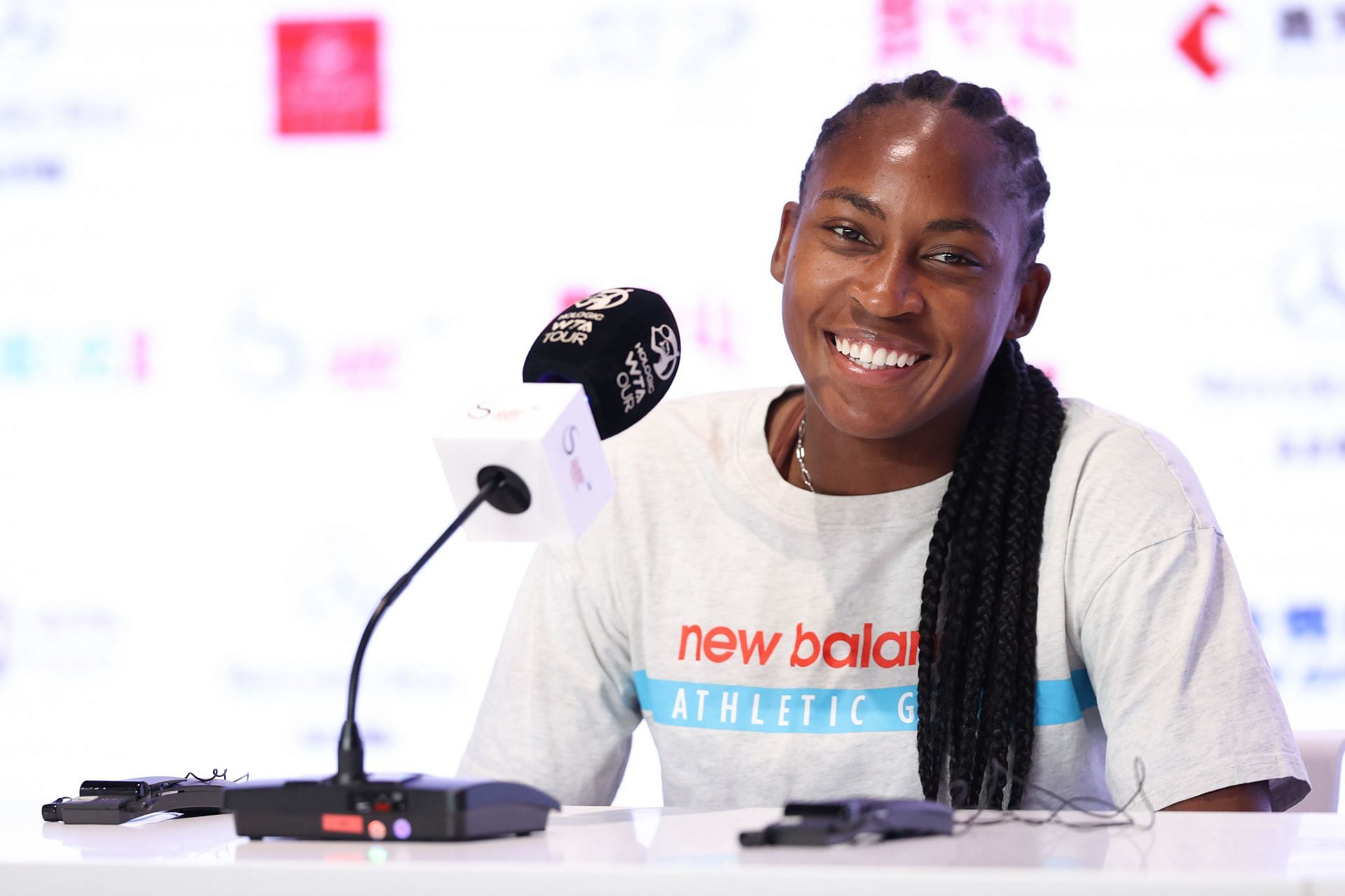 Coco Gauff at the 2023 China Open.