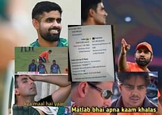 "Script leaked"- Top 10 funny memes in anticipation ahead of India vs Pakistan 2023 World Cup clash