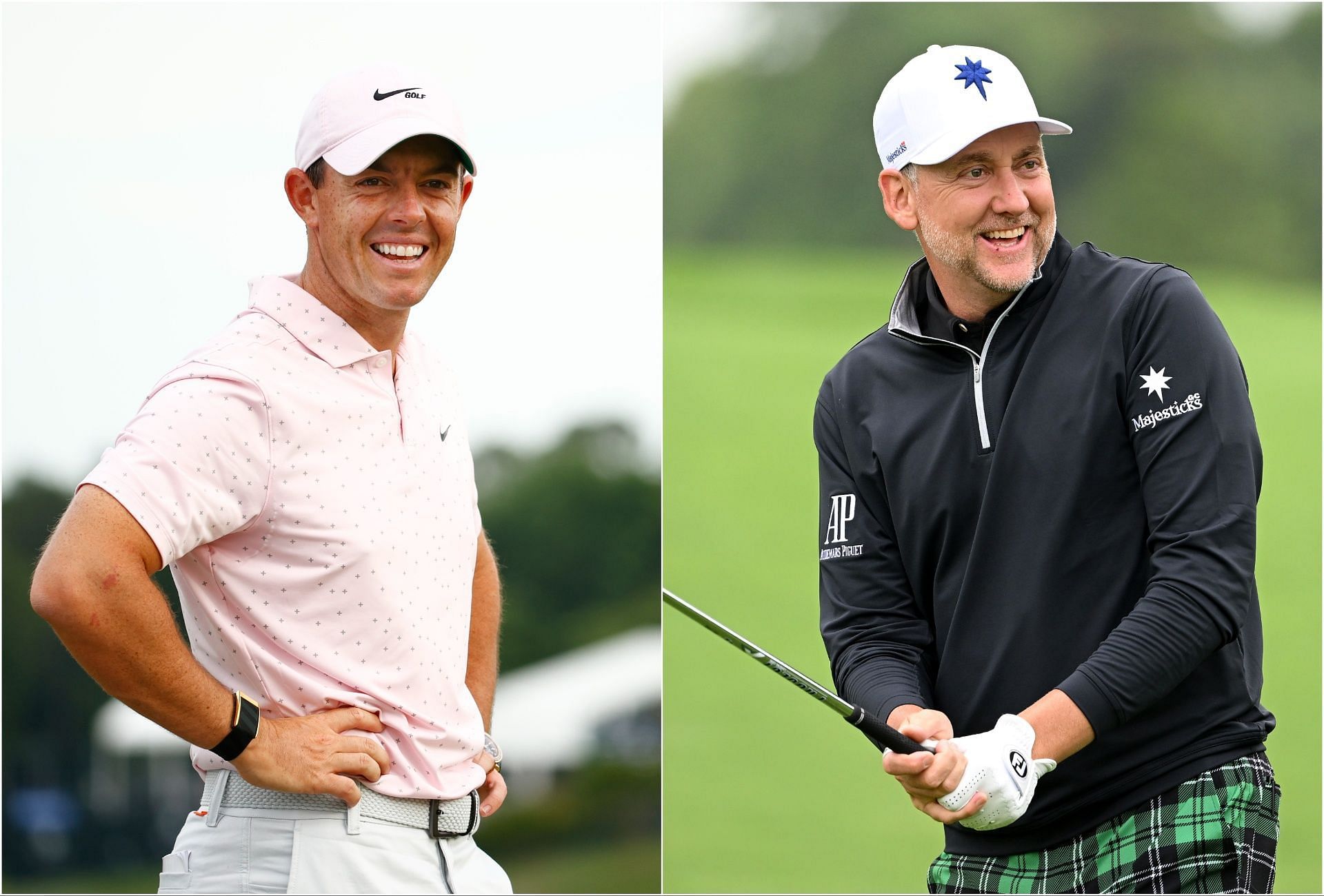 Rory McIlroy and Ian Poulter (via Getty Images)