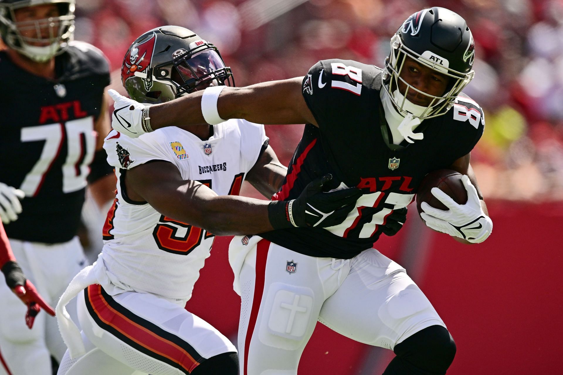 Jonnu Smith at Atlanta Falcons v Tampa Bay Buccaneers