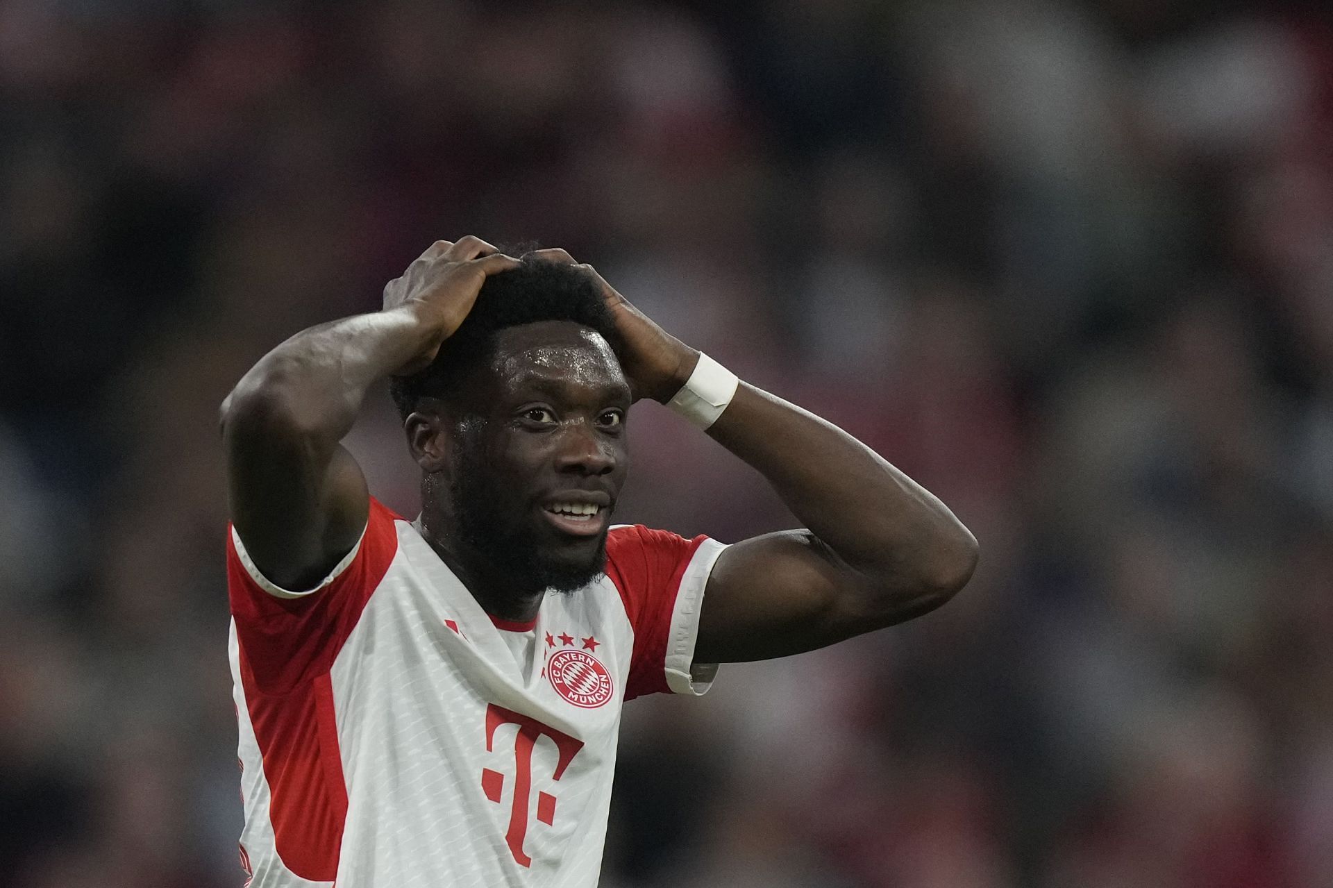 Alphonso Davies is wanted at the Allianz Arena.