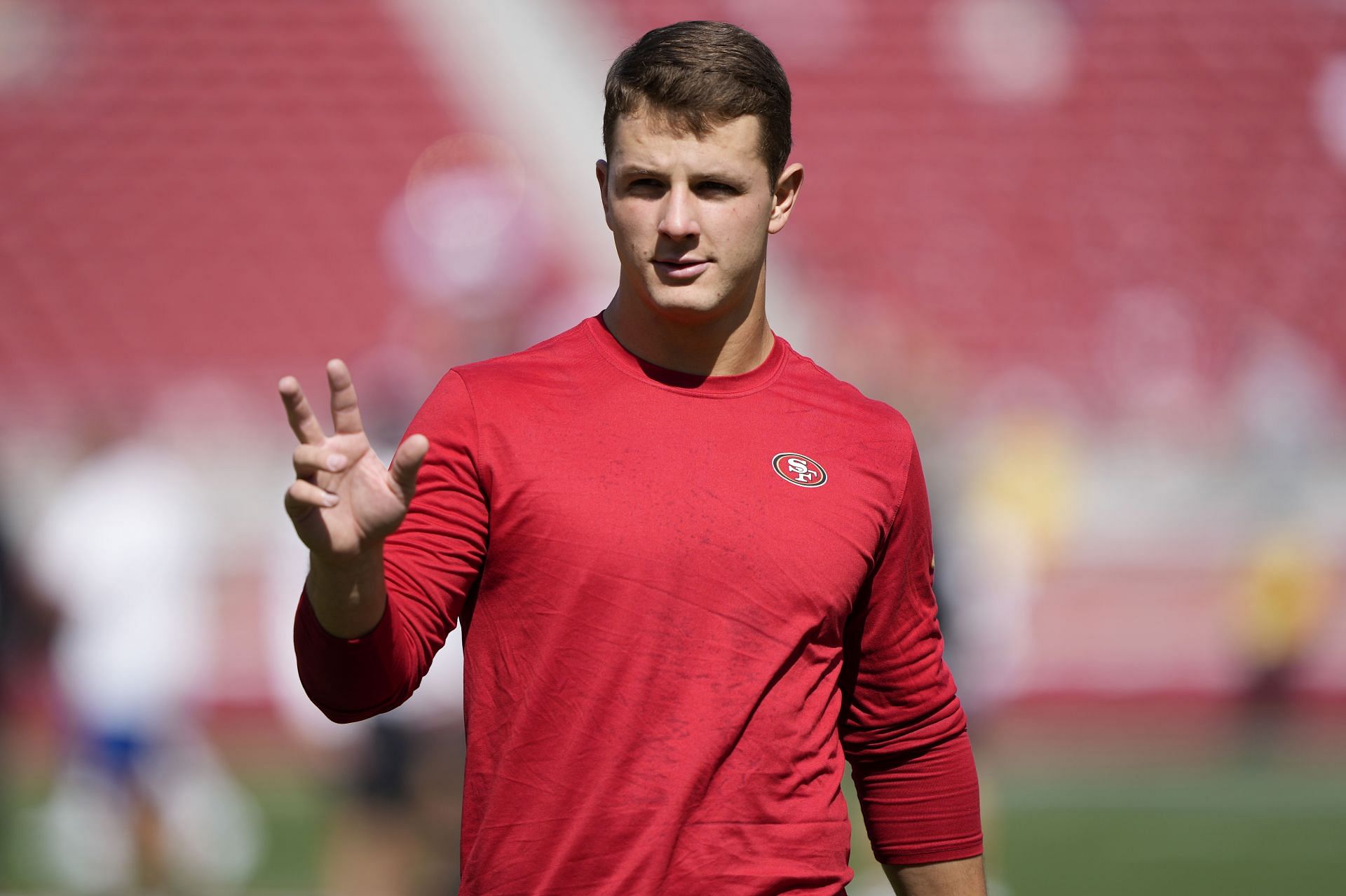 San Francisco 49ers quarterback Brock Purdy