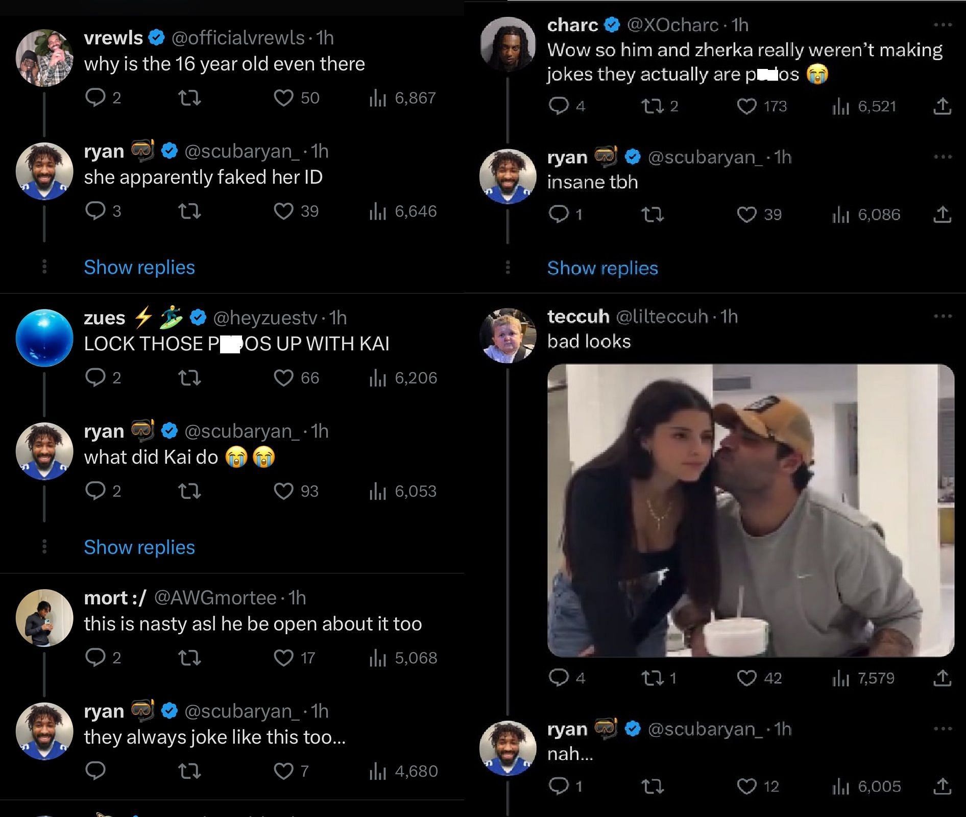 Fans react to the viral clip (Image via X)