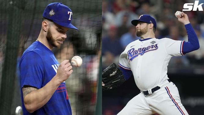 Rangers' Jonah Heim defends ace Jordan Montgomery after World Series Game 2 loss: “I thought he pitched great"