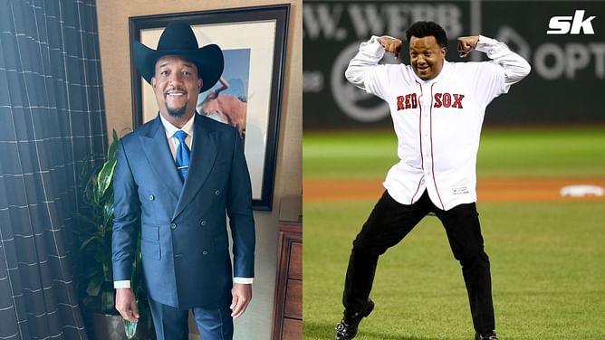 Pitching great Pedro Martinez is all in for the Rangers ahead of World Series Game 2: "Texas loves you back"