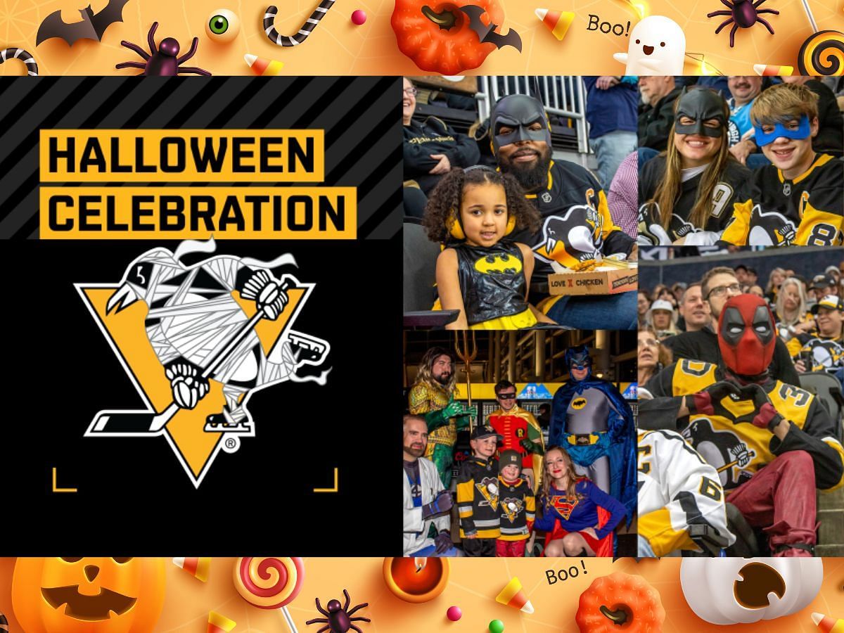 Get Ready for a Spooktacular Night! Penguins Halloween Celebration is Coming! Image Credit @NHL.com