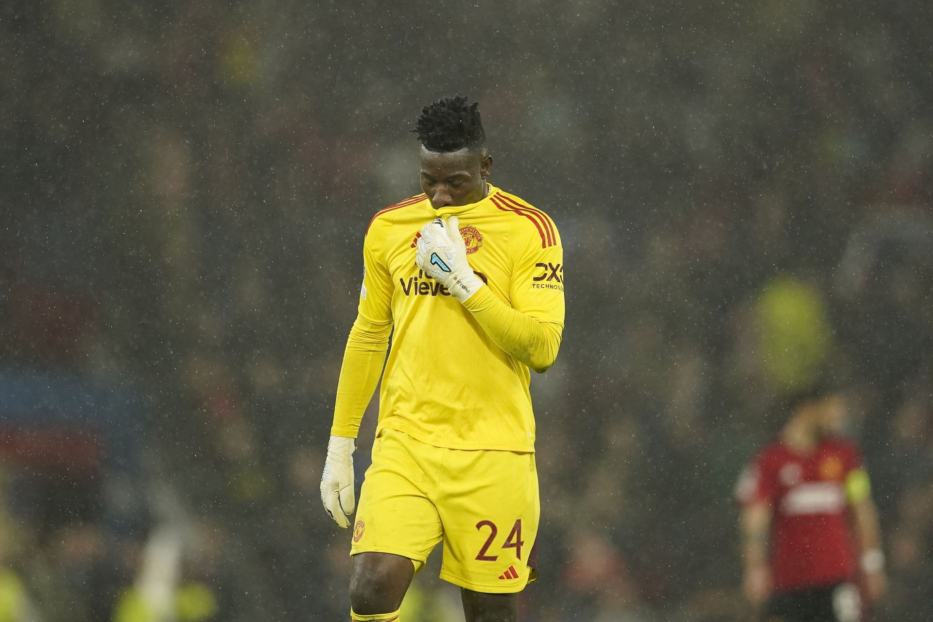 Andre Onana had a night to forget in the Manchester United goal.