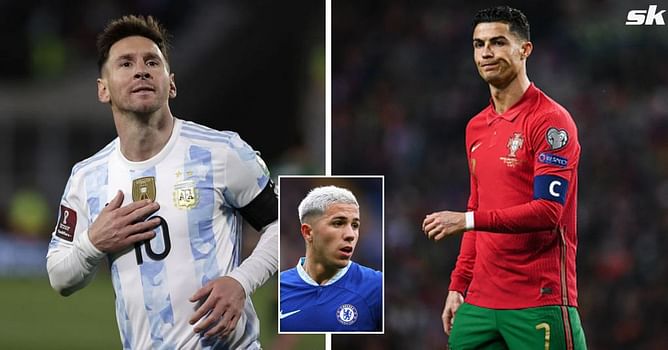 Enzo Fernandez names one player who can emulate Lionel Messi and Cristiano Ronaldo this decade