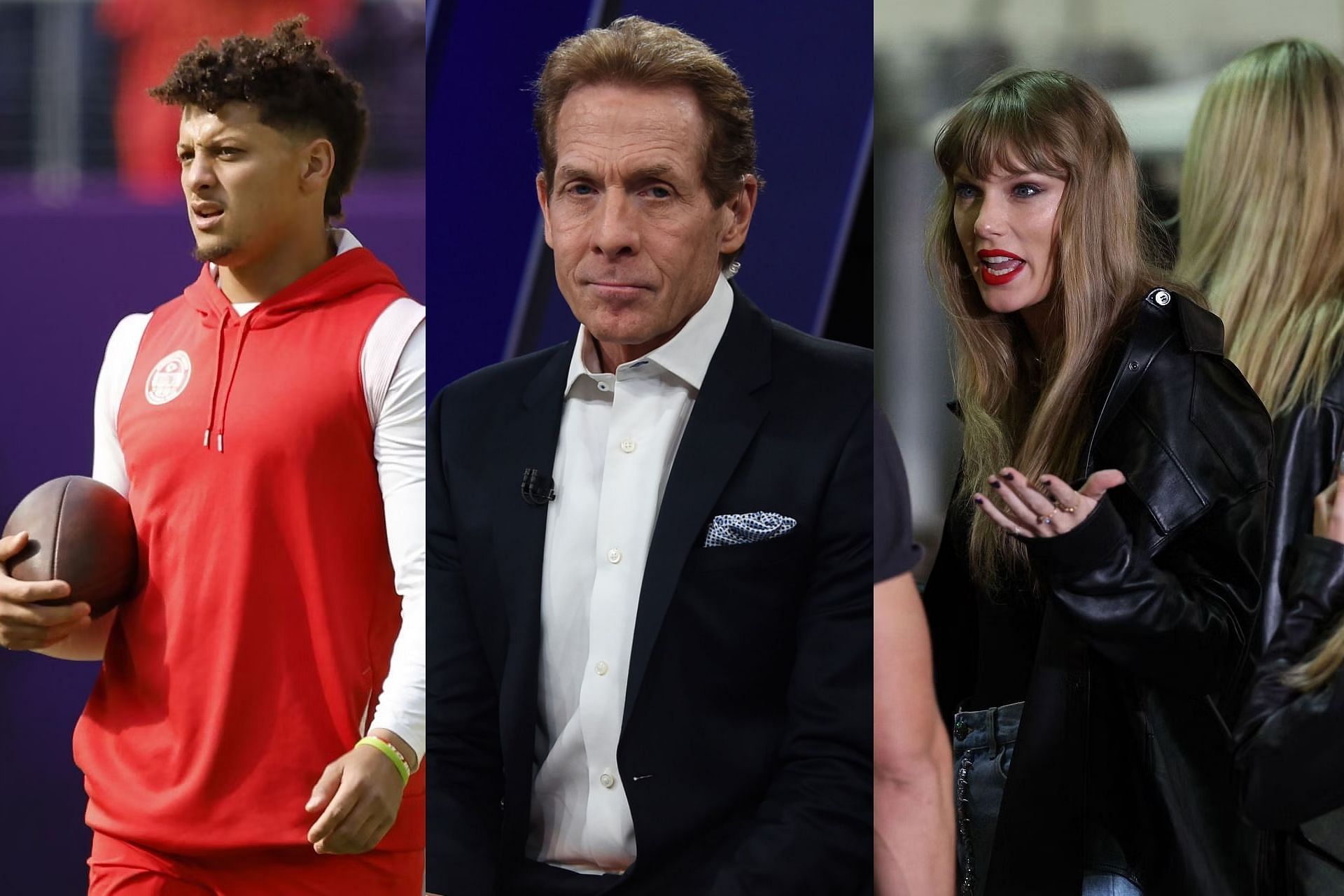 Skip Bayless takes shot at Patrick Mahomes&rsquo; Chiefs for questionable officiating against Vikings in Week 5 - &ldquo;Refs just saved the Taylor Swifts&rdquo;