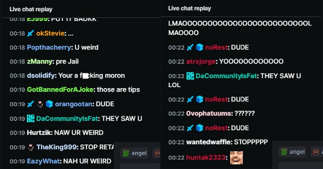 Live chat shocked after streamer steals from jar (Image via Kick)