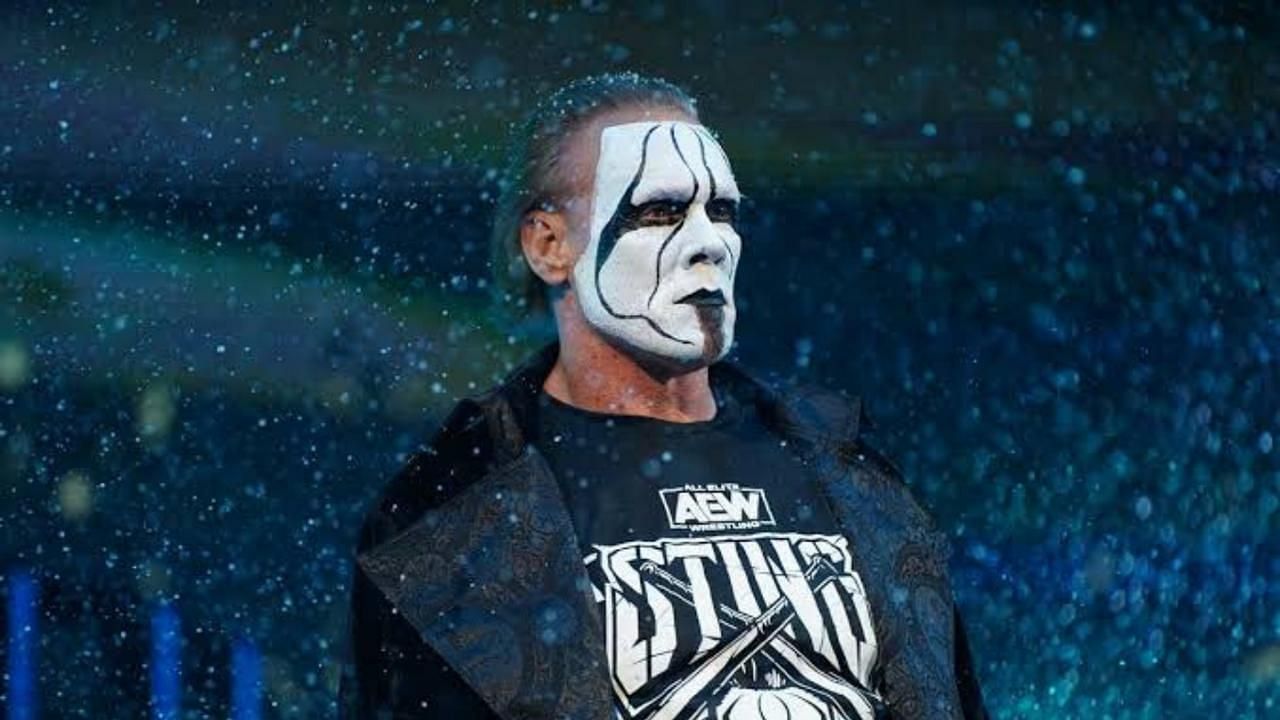 Sting is a WWE Hall of Famer signed with AEW