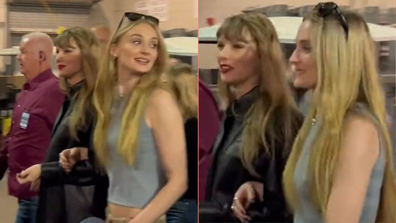 Taylor Swift and Sophie Turner go to Kansas City Chiefs Game